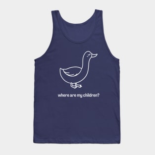 T-Shirt Design Animals Duck Tank Top